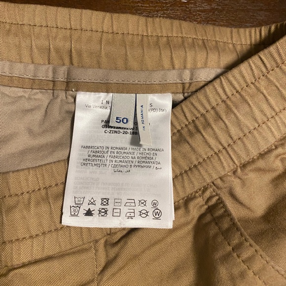 MONCLER
Men's Pleated Side-Tape Chino Jogger Pants - Picture 9 of 11